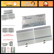 H2Pro Glass Aquarium Canopy Lid for Fresh Saltwater Fish Tanks