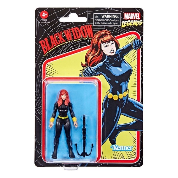 Black Widow 9.5 Cm Marvel Legends Retro Hasbro-image