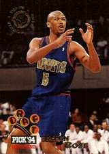 1994-95 Stadium Club #260 Jalen Rose RC Denver Nuggets