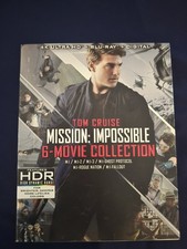 Mission Impossible 6-Movie Collection 4k/Blu-ray