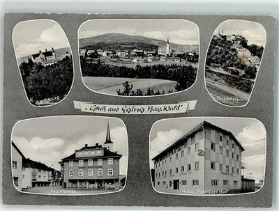 39307926 - 8359 Eging Marktplatz Geschaeft Franz Doleschal Englburg