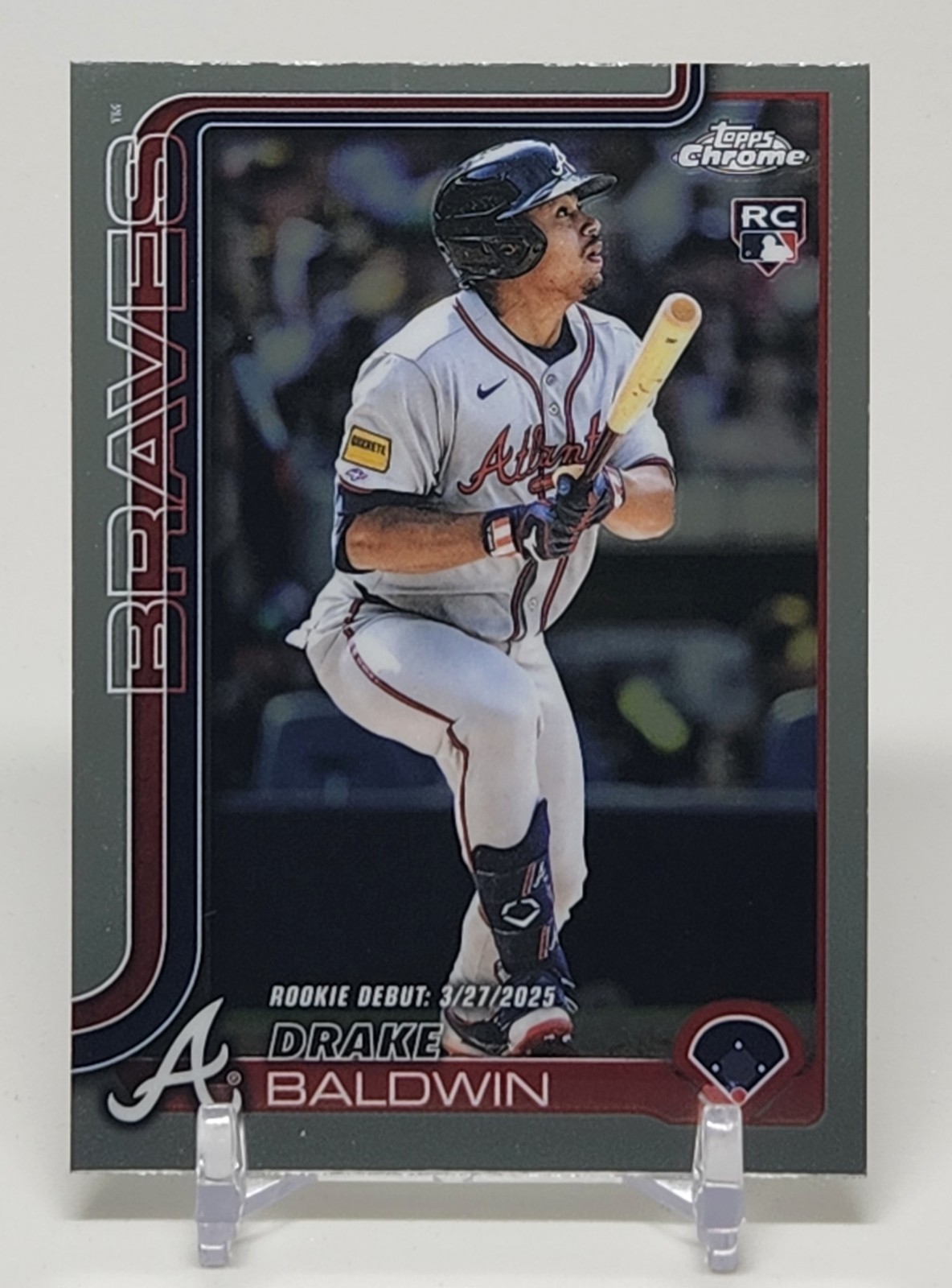 Drake Baldwin 2025 Topps Chrome Update Rookie #USC88 Debut RC Atlanta Braves