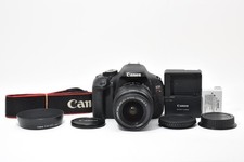 Canon EOS Kiss X5 DSLR Camera Kit EF-S 18-55mm Lens Used Tested Accessories