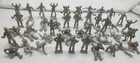1950's Tom Corbett Marx Playset Space & Alien Figures Huge Group of Gray Figures