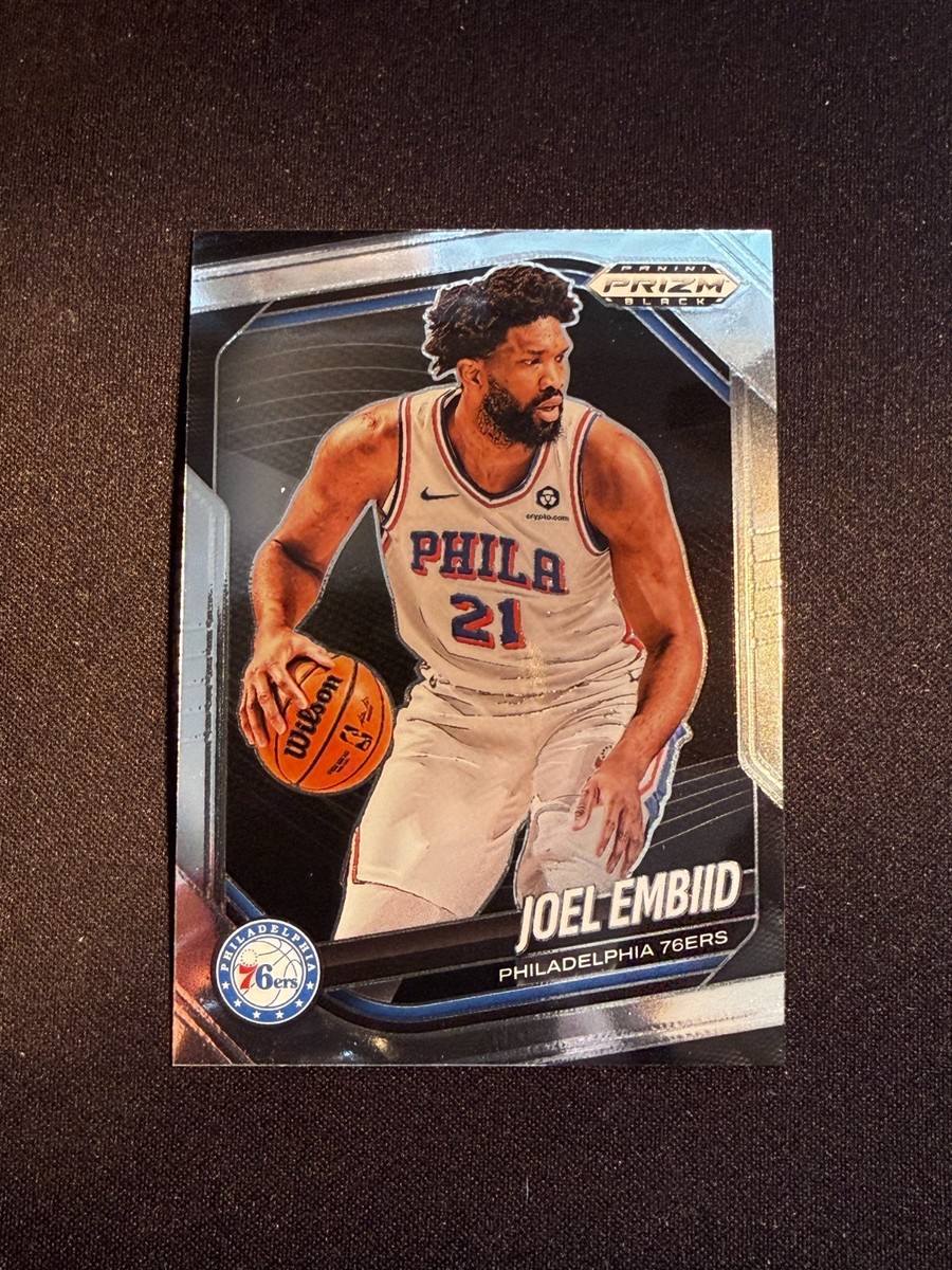 2024-25 Panini Prizm Black - Joel Embiid, Joel Embiid #70 for sale