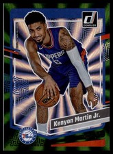 2023-24 Donruss #159 Kenyon Martin Jr. Green Laser Holo