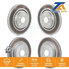 Front Rear Coated Disc Brake Rotor Kit For Lexus NX350h NX350 NX250 Toyota Crown