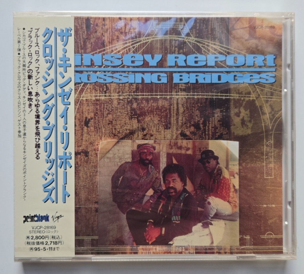 The Kinsey Report ‎– Crossing Bridges - CD JAPAN OBI Promo - NEW & SEALED