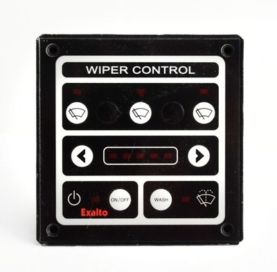Exalto 3 Wiper Control Panel 24VDC Imtra Marine Yacht Windshield Switch