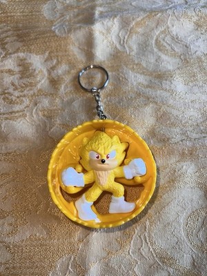 Super Sonic 3 Movie 2024 McDonald's Yellow Roller Toy #3 VTG Aesthetic