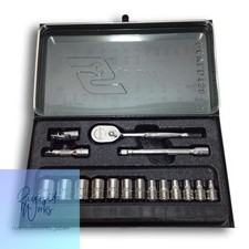 Snap-on Socket Wrench Set Condition A Case Included Minor Scratches