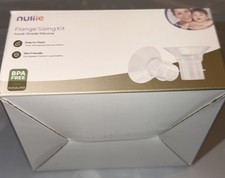 Nuliie Flange Sizing Kit Breast Pump Insert BPA-Free Silicone Nursing New