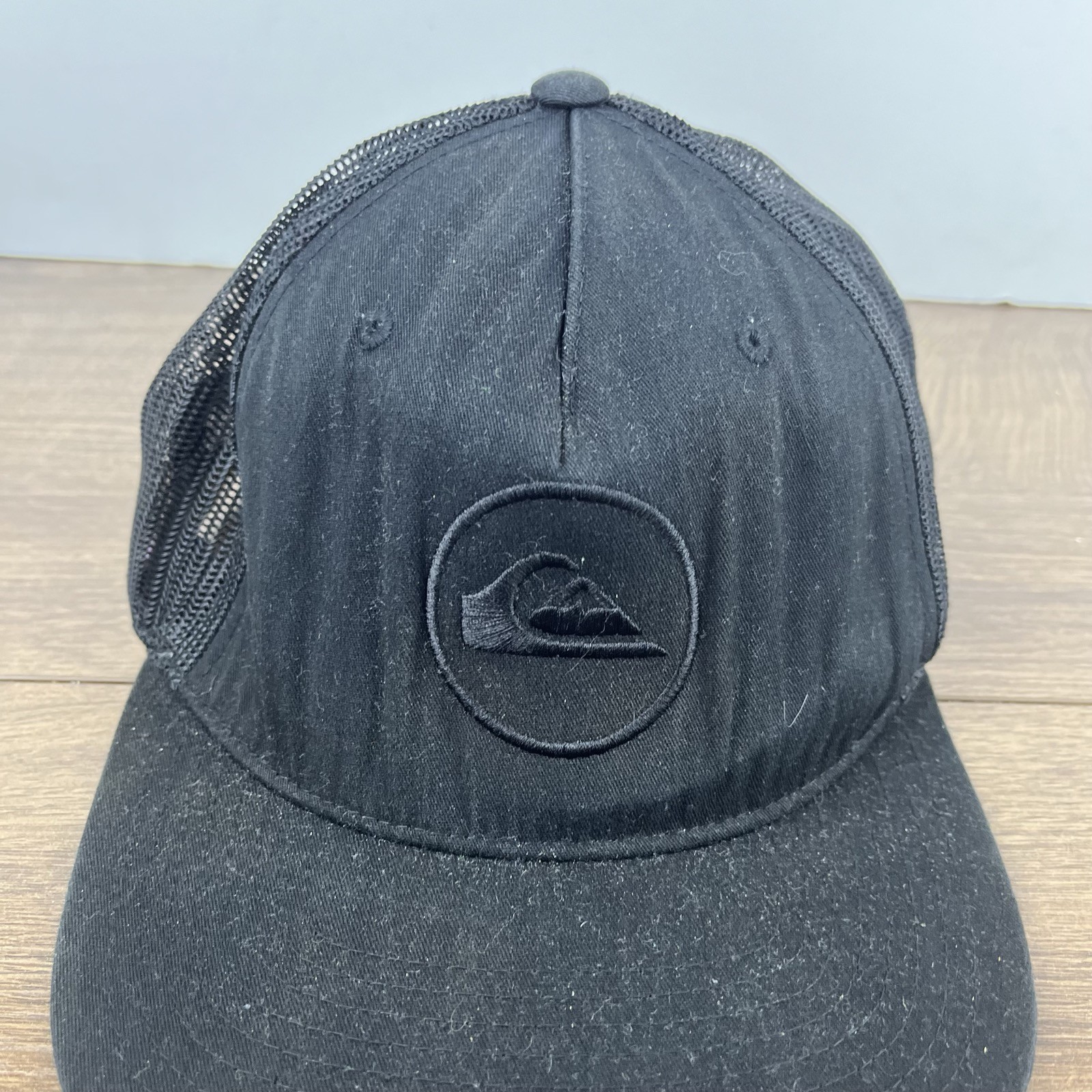Quicksilver Hat Quick Silver Snapback Hat Black H… - image 7