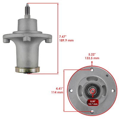 Spindle Assembly with Pulley For Husqvarna EZ 4822 Zero-Turn Mower