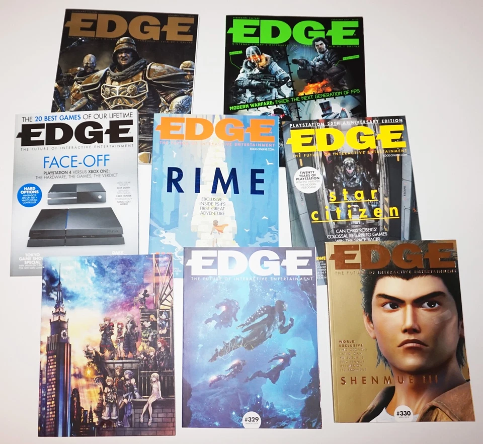 🔥 🇮🇹 Edge Magazine year 2010-2019, 8 issues 207 224 260 273 274 328 329 330 - Immagine 2 di 4