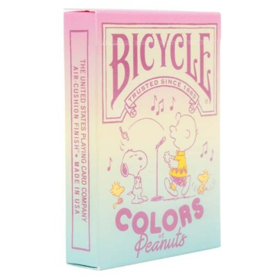new COLORS of Snoopy Playing Cards Peanuts Bicycle Japan Limited w
