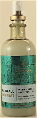 Bath & Body Works RAINFALL RETREAT Aromatherapy Essential Oils Mist Spray 5.3oz