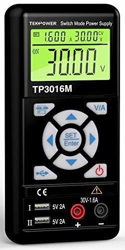 New Tekpower TP3016M Portable Handheld Variable DC Power Supply