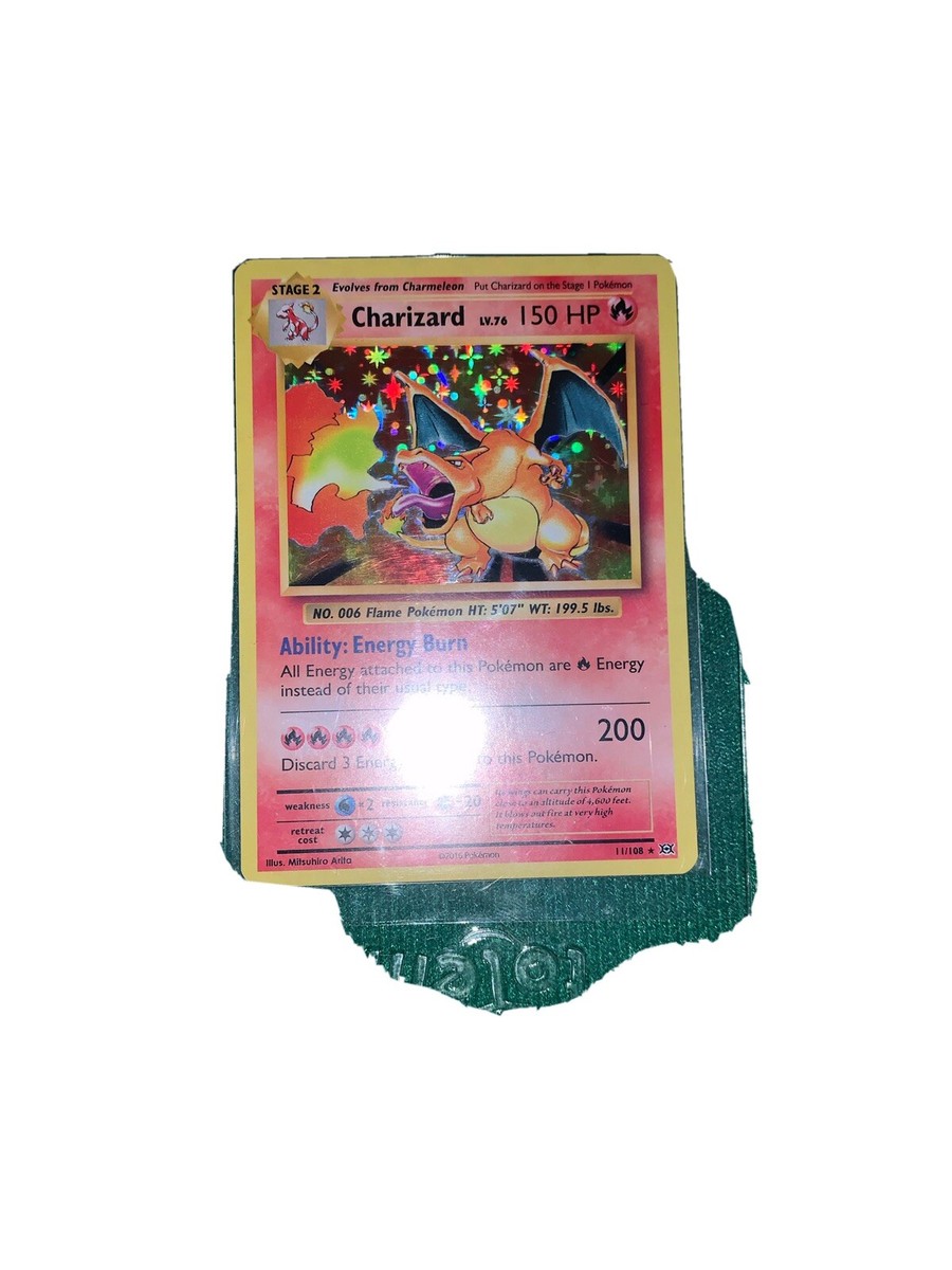 Pokemon TCG- Charizard 11/108 Holographic Rare XY Evolutions- NM-MINT Pokemon TCG- Charizard 11/108 Holographic Rare XY Evolutions- NM-MINT