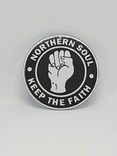 Northern Soul and Dancing SKA pin badges 45mm