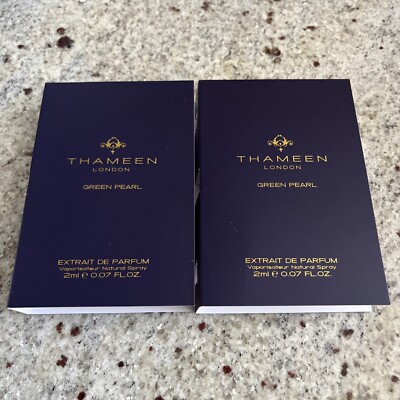 Thameen London  Green Pearl Extrait De Parfum 2x2 Ml