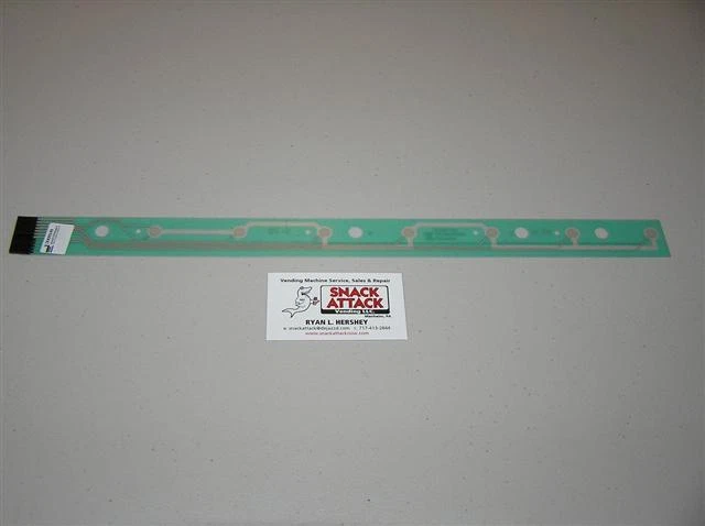 DIXIE NARCO 276E SODA VENDING MACHINE / 7 SELECTION MEMBRANE - Free Ship!