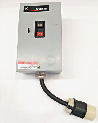 GE MANUAL MOTOR STARTER/PROTECTOR CR1062R3AAP2000 MAX VOLTS 600 AC 3 POLE 2 HP