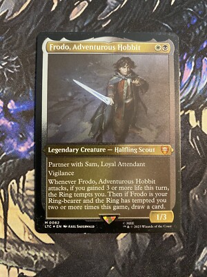 Frodo, Adventurous Hobbit Tales of Middle-earth DISPLAY COMMANDER 0082 MTG  | eBay