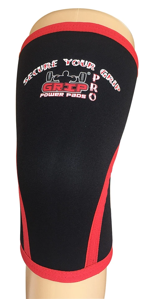 Knee Sleeves Compression Supports 7mm Neoprene Stabilizes Assists with Recovery - Image 4 of 4