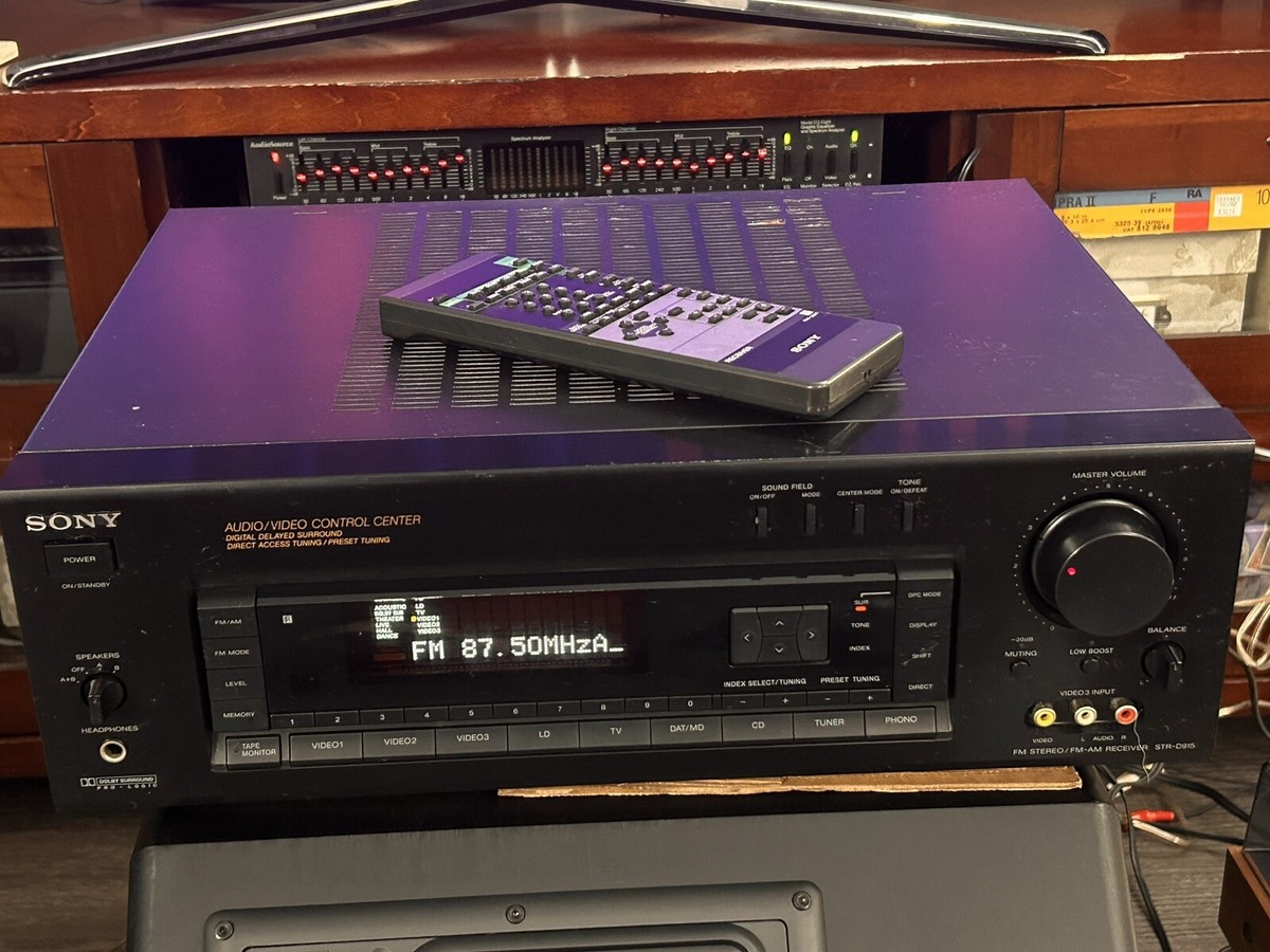 Sony STR-D915 Vintage AM-FM Stereo Receiver | eBay