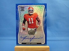 2020 Leaf Metal Draft Football Cards 22