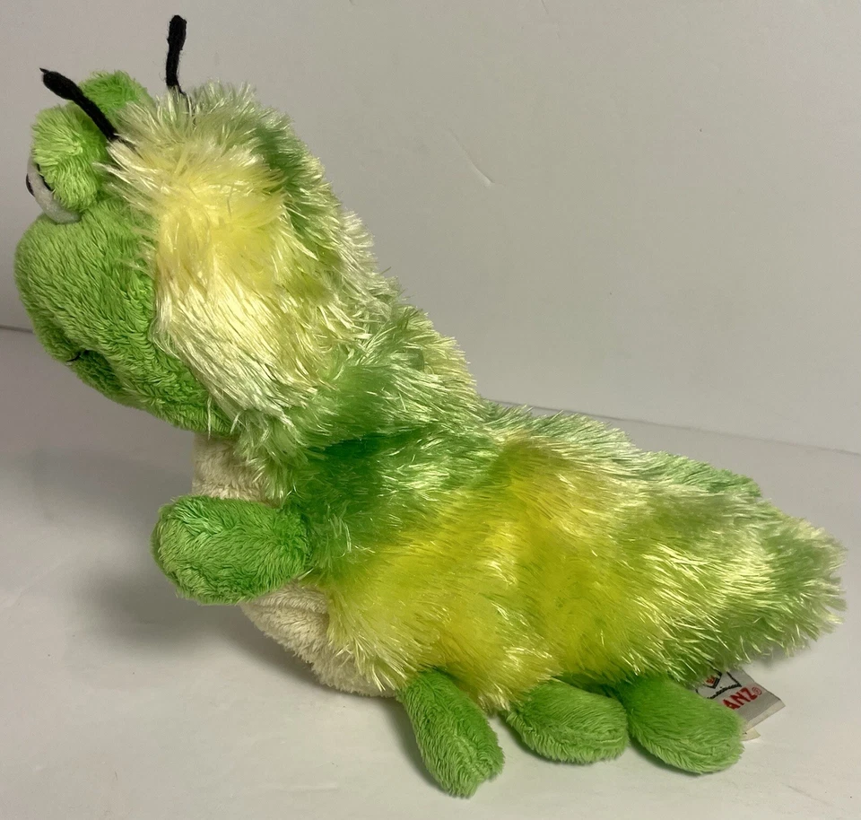 Ganz Webkinz Caterpillar Plush Stuffed Animal No HM434 Green 10 inches No Code - Image 4 of 4