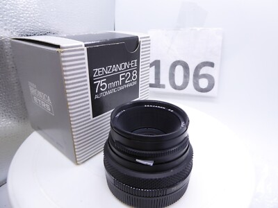 Zenza Bronica Zenzanon EII 75mm f2.8 for ETR ETRS ETRSi ETRC ETR-C