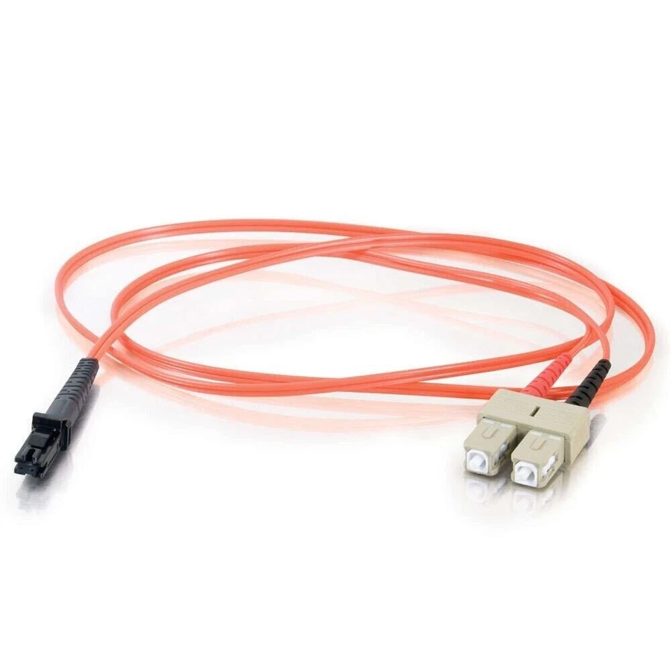 1M DUP MTRJ-SC 62.5/125 OM1 Duplex Multimode PVC Fiber Optic Cable OPTICAL CABLE - Image 4 of 4