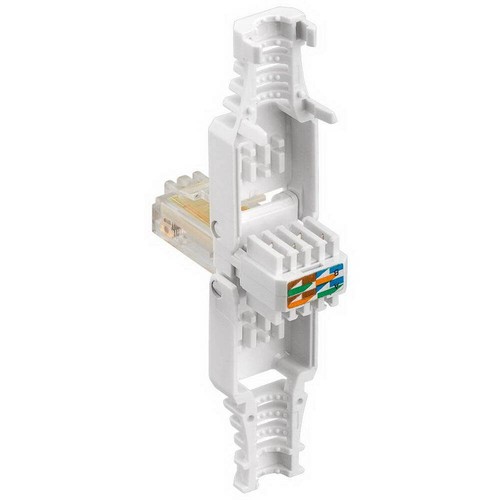 10x Netzwerk-Stecker RJ45, ohne Werkzeug,werkzeuglos, Cat 6, 5,auch Verlegekabel - Bild 3 von 5