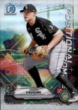 2021 BOWMAN CHROME POSITIONAL PROMISE CHICAGO WHITE SOX - ANDREW VAUGHN #POS-AV