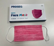 Kinder OP-Masken pink - Box à 10 Stück. NEU...