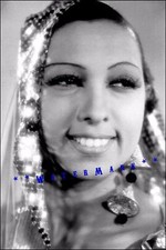 290230 Josephine Baker Singer Dancer Actress BW Promotion Photo PRINT POSTER
