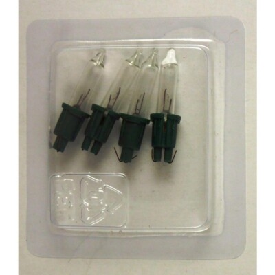 1,6 V 0,192 W RBLD150 4er Pack Klar Ersatz Glühbirnen Grün Einsteck Nicht...