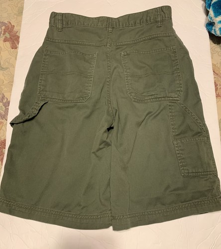 EUC CHEROKEE Olive Green SHORTS boys size 14 - Picture 2 of 7