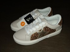 NEW GIRLS ART CLASS KAITLYN LEOPARD SNEAKERS SHOES SIZE 2