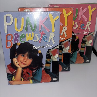 Punky Brewster Season 1 2 and 3 DVD sets (12 discs) Shout NBC