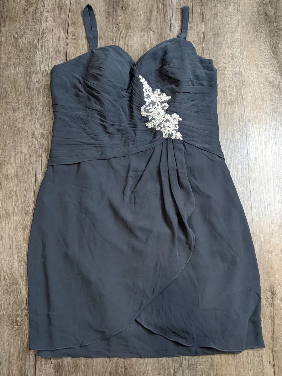 Grey dress top size 18