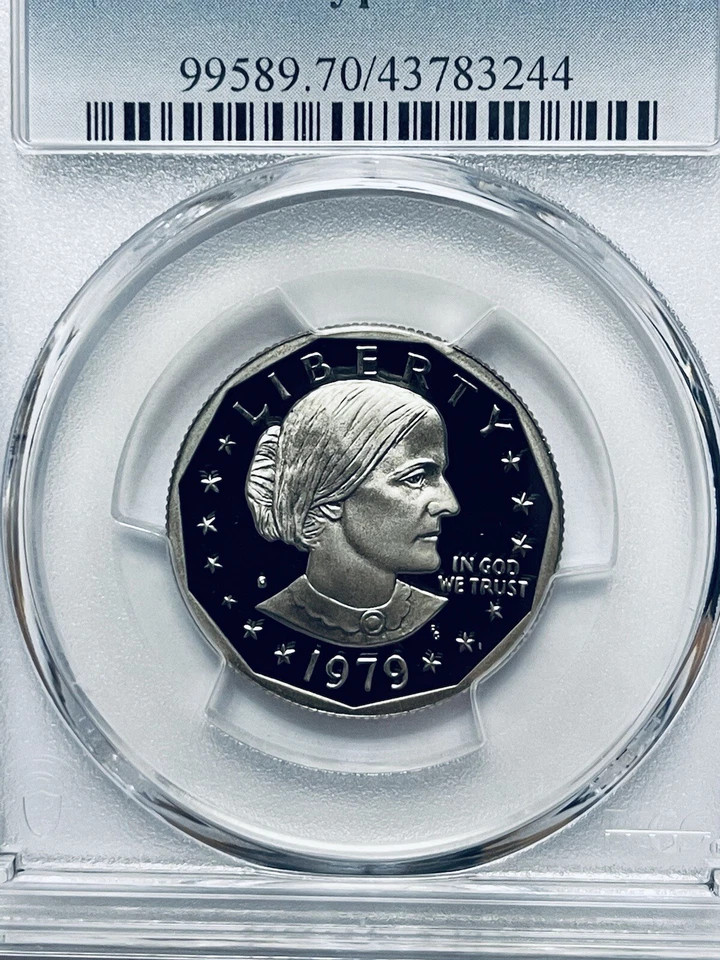 1979-S Susan B. Anthony Dollar PCGS PR70DCAM Type 1 - Image 3 of 4