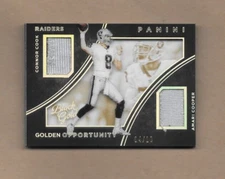 2016 Black Gold Connor Cook Amari Cooper Golden Opportunity Card #GO3 SN#04/10