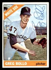 1966 Topps Baseball #301 Greg Bollo Signed Autograph (no COA)