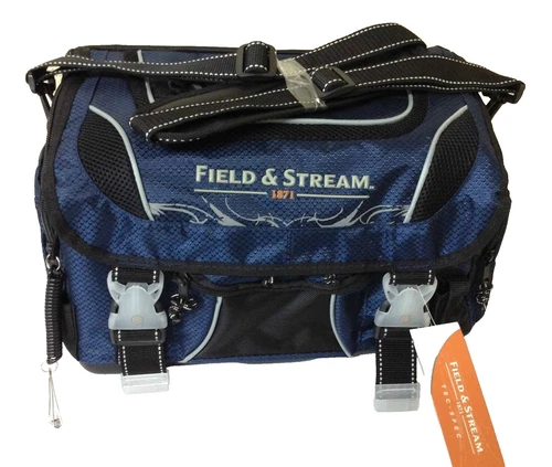 Gift Idea Angler Fishing Tackle Lures Carry Bag with 3 Large Storage Tray Boxes