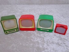 4 x Midcentury Design Plastiscop Gucki - Vintage Circa 1960/70 - Bundle Collection