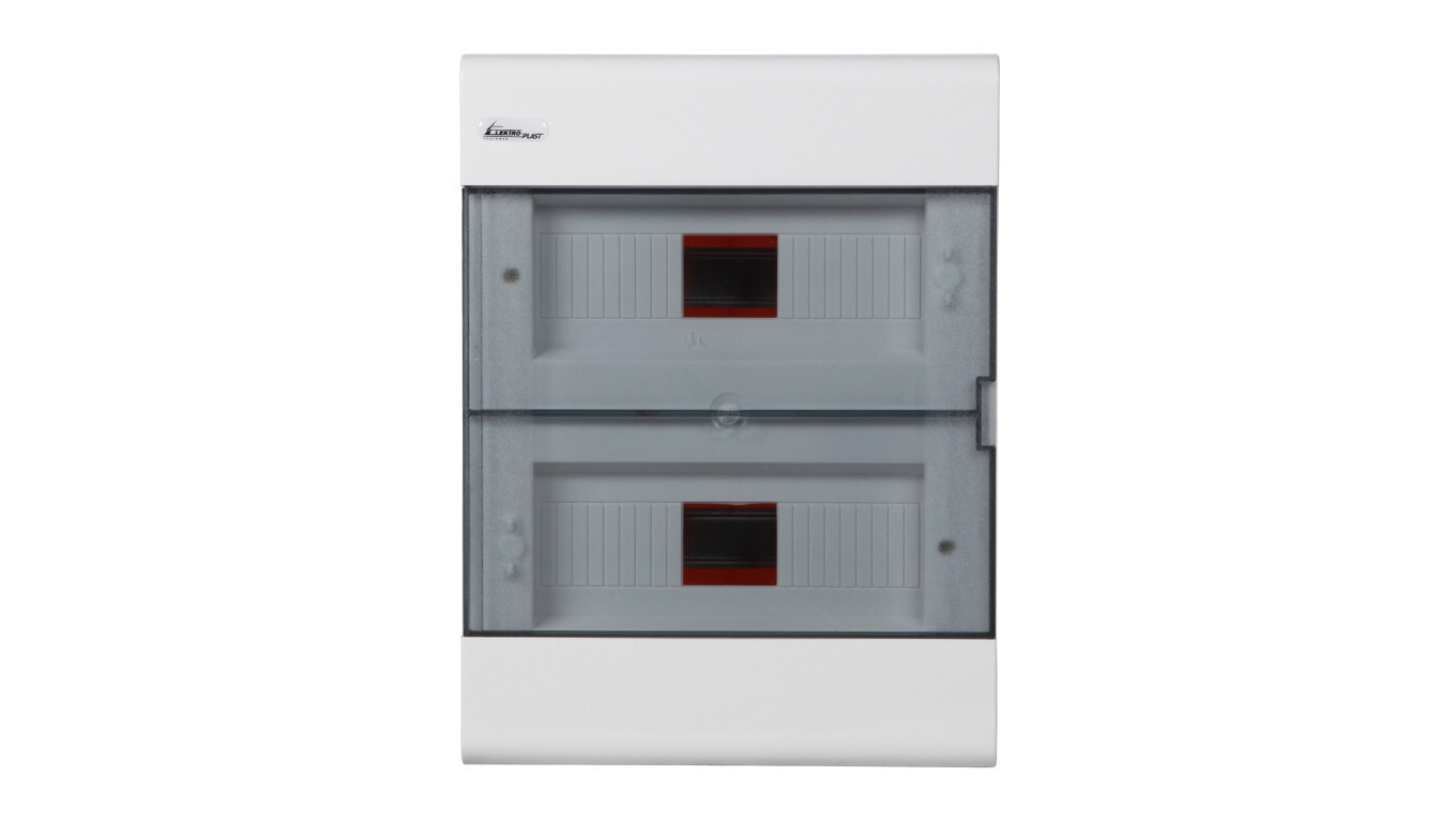Modular switchgear 2x12, flush-mounted, IP40 SRp-24 2.5 /T2UK