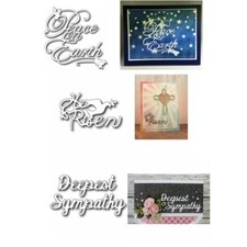 Creative Words Metal Cutting Dies Stencil  Scrapbooking Embossing DIY Paper Card